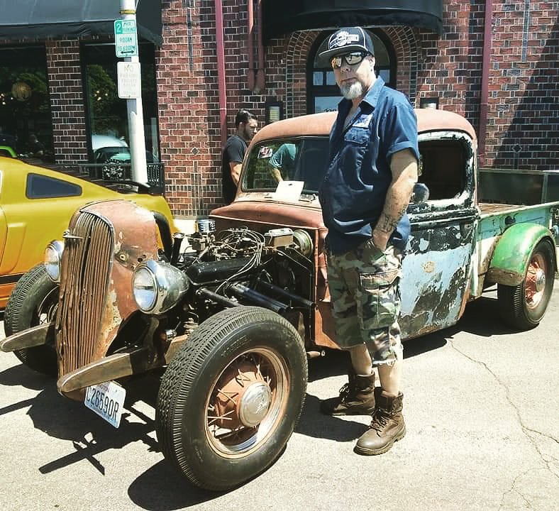 ScottTipton63's tweet photo. Rat rod from the Camas car show in Camas Washington https://t.co/eyZWMVU2EU