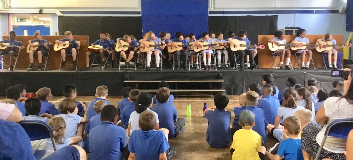stjosephsbrack's tweet photo. The school enjoyed a guitar assembly this afternoon. Years 4,5 and 6 shared with us the pieces they have been learning in their guitar lessons.
#sjsrocks. https://t.co/sHaNQtqrsq