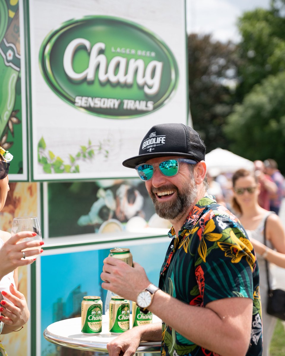 One week until <a href="/foodiesfestival/">Foodies Festival</a> at Tatton Park! Get ready for #ChilliBanana's amazing Thai food, plus plenty of #ChangBeer. And don’t forget to bring your friends: some things are just better together!

#ChangSensoryTrails #FoodiesFestival
