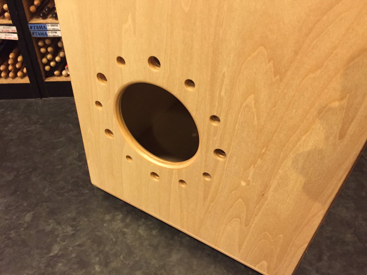 SALE/87%OFF】 濱崎商会 カホン 国産 職人手作り HAMASAKI 1点物