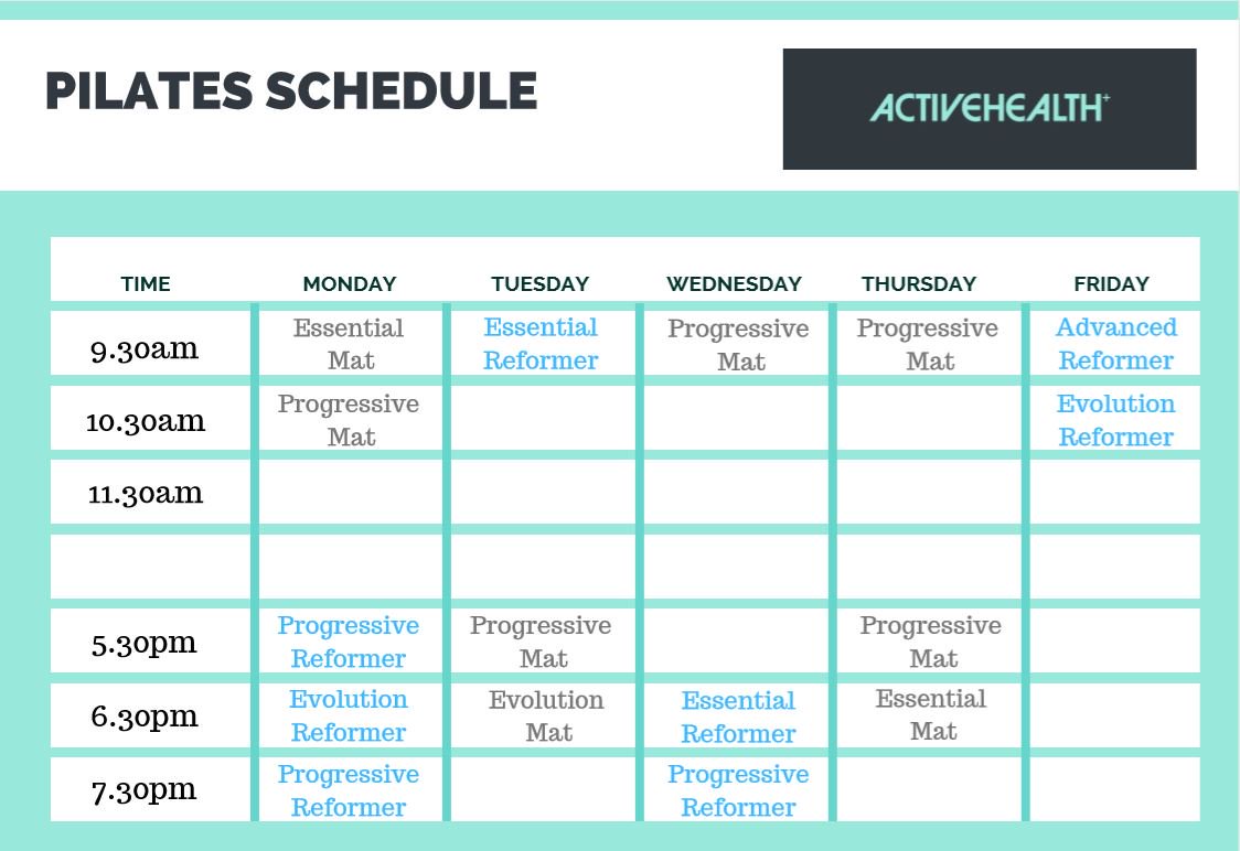 Act1veHealth's tweet image. Updated Pilates schedule for July and August! #extraclasses #matpilates #reformerpilates A limited number of our Summer Series Unlimited Pilates package still available to buy. Call 028 9042 1188 or see online for details!