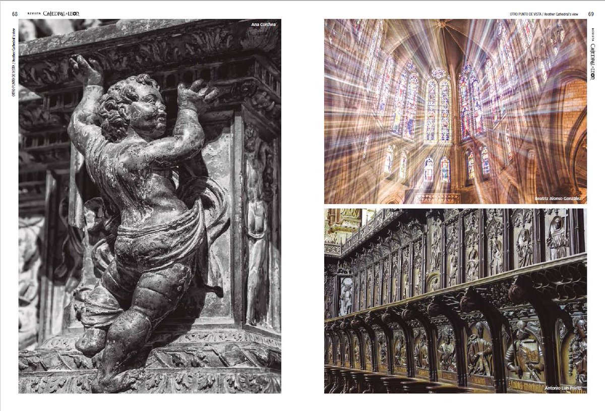 focusleon's tweet photo. La revista «Catedral de León» en la sección «Otro punto de vista» ha abierto en esta ocasión este apartado a la mirada colectiva y ha contado con nosotros para ello.

https://t.co/NtZsm64dT7

#FocusLeon #leonesp https://t.co/yOp3dIyft3