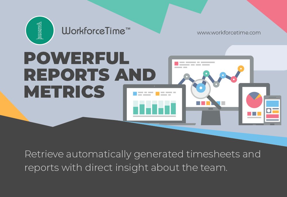 workforceTime's tweet image. Retrieve automatically generated timesheets and reports with direct insight about the team.WorkforceTime’s easy statistics dashboards visualize the productivity of your employees, track records of your teams. #workforcetime #employeetracker #attendanceapp #hr #payroll