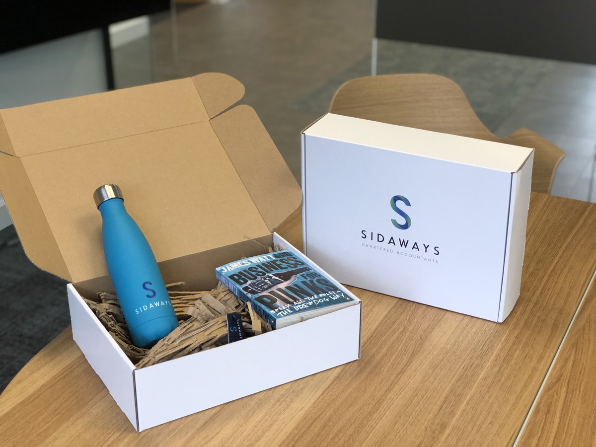 SidawaysLimited's tweet image. Check us out! 

Our welcome pack is coming along nicely with some of our new branded merchandise... @BrewDog making an appearance as well
#businessforpunks #accountantsareboring