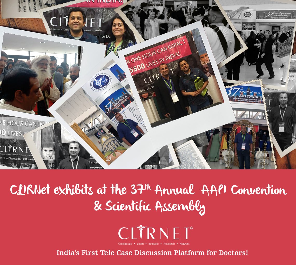 CLIRNet's tweet photo. Our co-founder,Mr. Saurav Kasera represents CLIRNet at the 37th Annual AAPI Convention &amp; Scientific Assembly in USA. 

#CLIRNet #AAPI #sadhguru #omivaidya #bringingchangeinheathcare #onlyfordoctors #patientcare #futurehealth #betterhealthcare #medicine #medical #digitalhealth https://t.co/IEojZqL7EO
