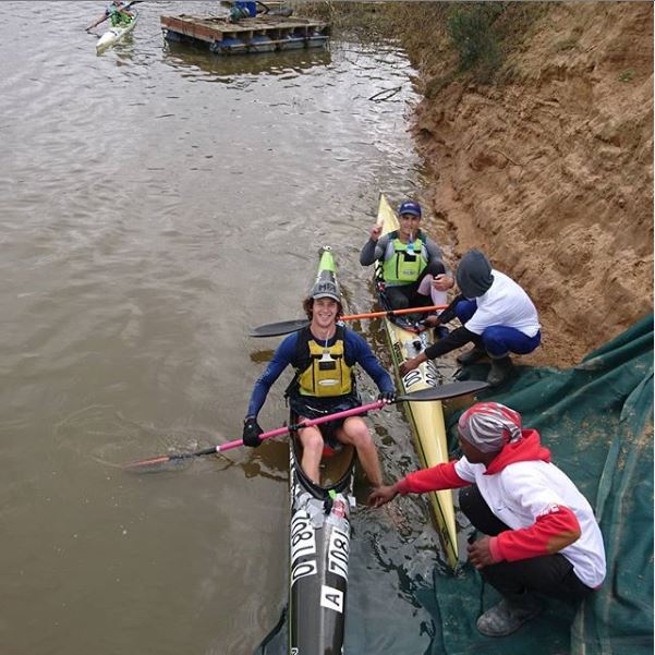 Day 3 finish. 1.Hamish Lovemore/Tyron Maher. Alan Houston/Stu Little 3. Petr Mozjisek/Matthias Schmidt #berg2019