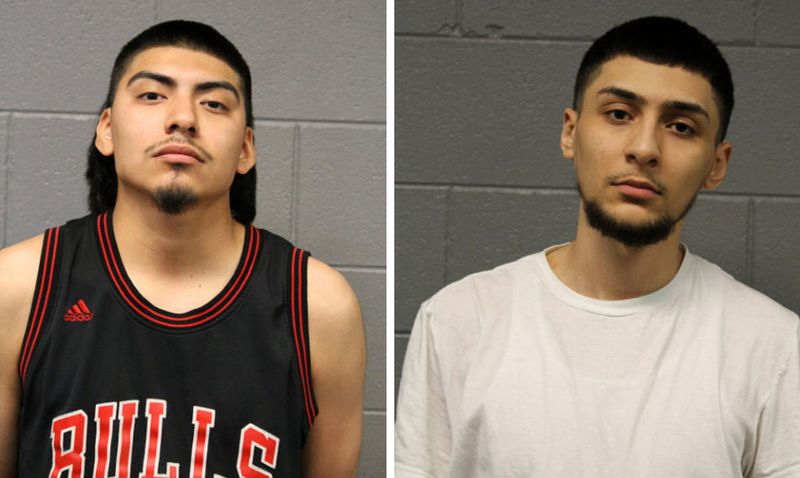 Chicago security officers help police nab suspects in felony vandalism incident