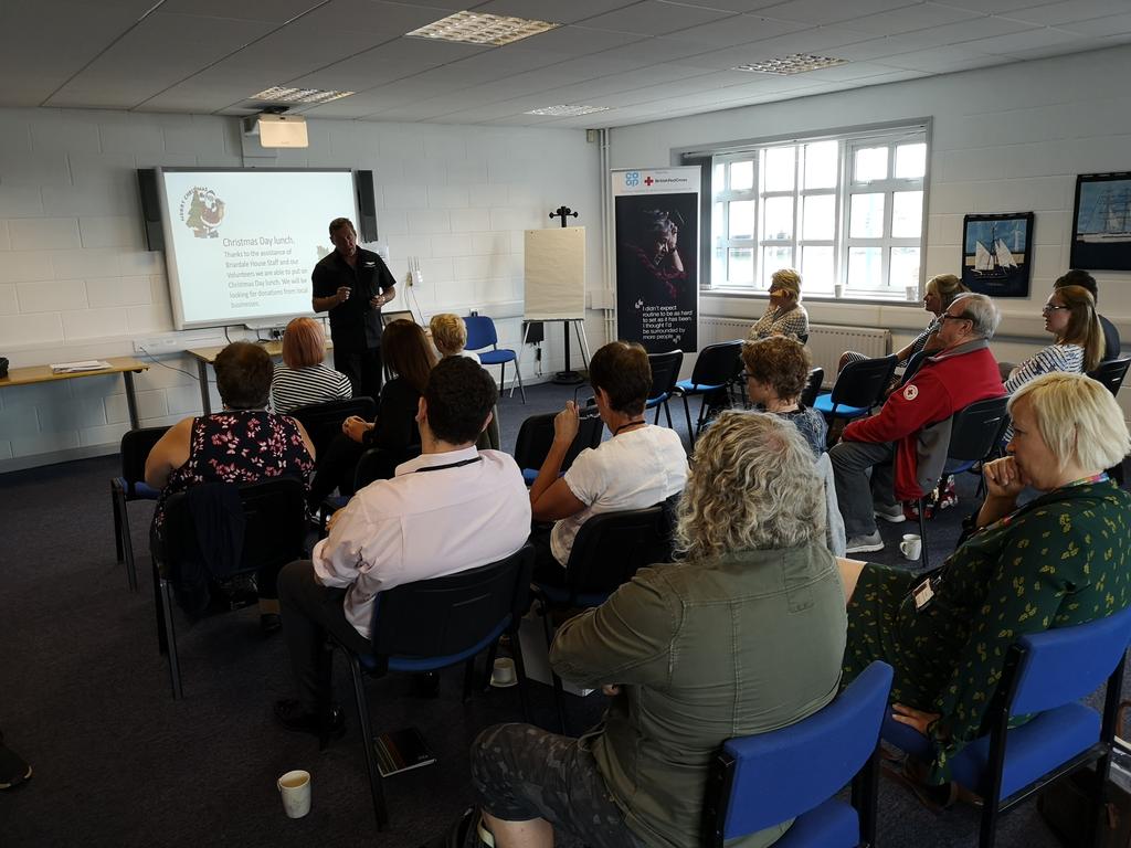 Great event with volunteers Refferers, SU's and outside agencies coming together to discuss best practice and how to support each other thanks to everyone for attending and I hope you all enjoyed the event. <a href="/RosieFewings/">Rosie Fewings</a> <a href="/LesleyjBRC/">Lesley jone</a> <a href="/ColinBrown1871/">Colin Brown</a> @jrmorrisvfr <a href="/HedleyLouise/">Louise Hedley</a>