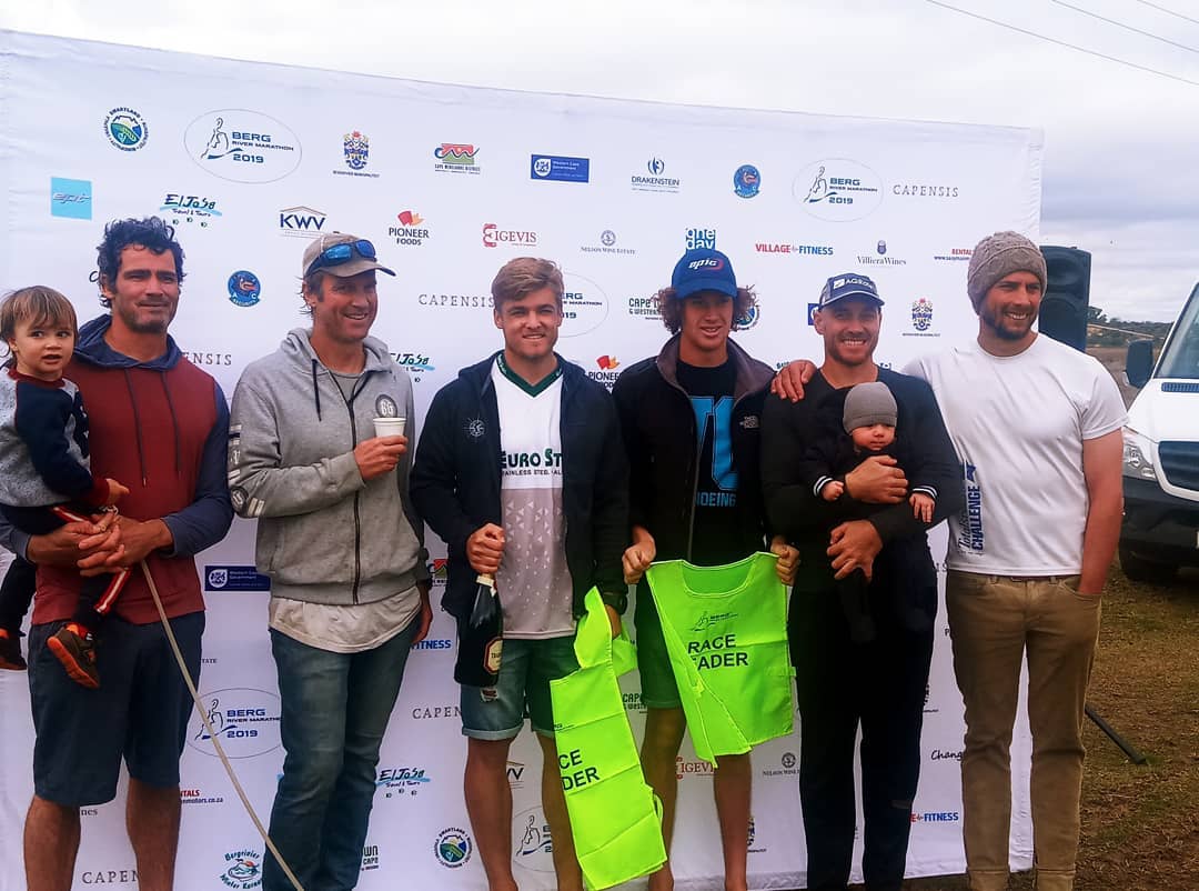 Day 3 Podium 1.Hamish Lovemore/Tyron Maher. Alan Houston/Stu Little 3. Petr Mozjisek/Matthias Schmidt #berg2019
