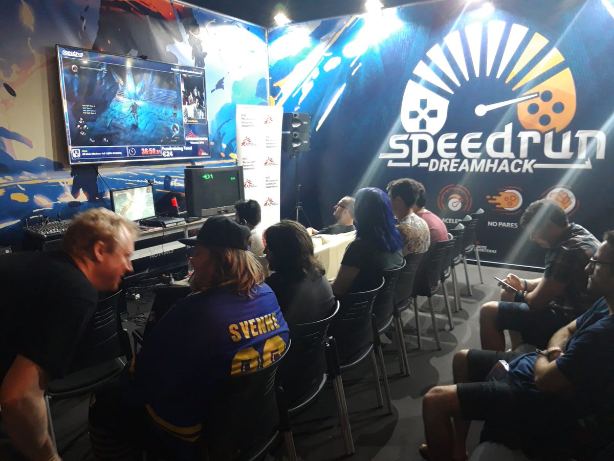 MilaFont_MSF's tweet image. Estamos en la @Speedrun_Inter de @DreamHackSpain #DHVLC19. Y tenemos un reto solidario: superar los 25.000 euros para proyectos humanitarios de @MSF_Espana. Únete a nosotros y dona o comparte el directo!
 
bit.ly/2XL2aJY