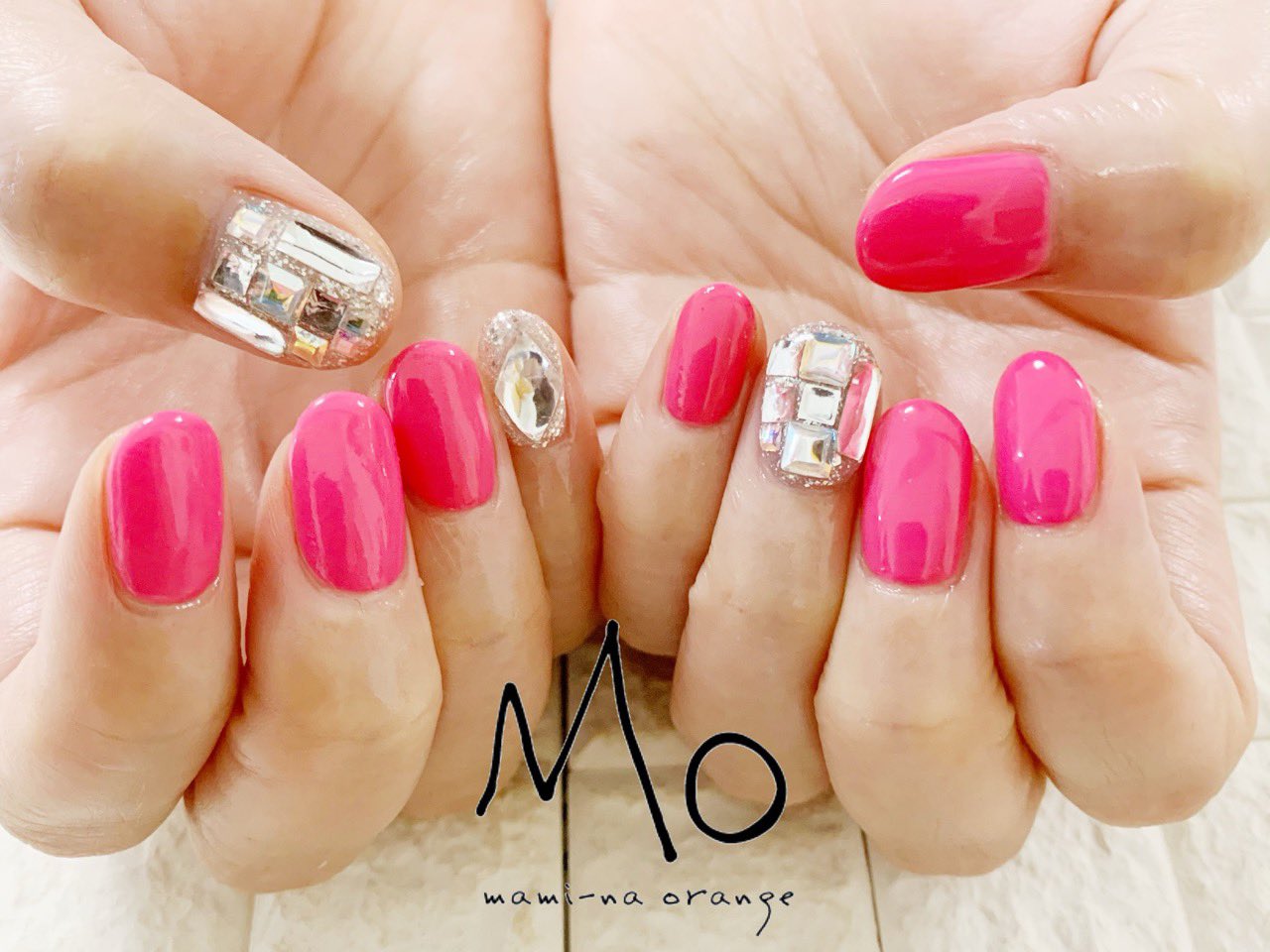 טוויטר マミーナオレンジ בטוויטר ジェル ジェルネイル パラジェル Paragel マミーナオレンジ ワンカラー ピンクネイル 蛍光ピンク ネオンピンク ストーン埋めつくし キラキラネイル 夏ネイル T Co 62wgwqo7fp