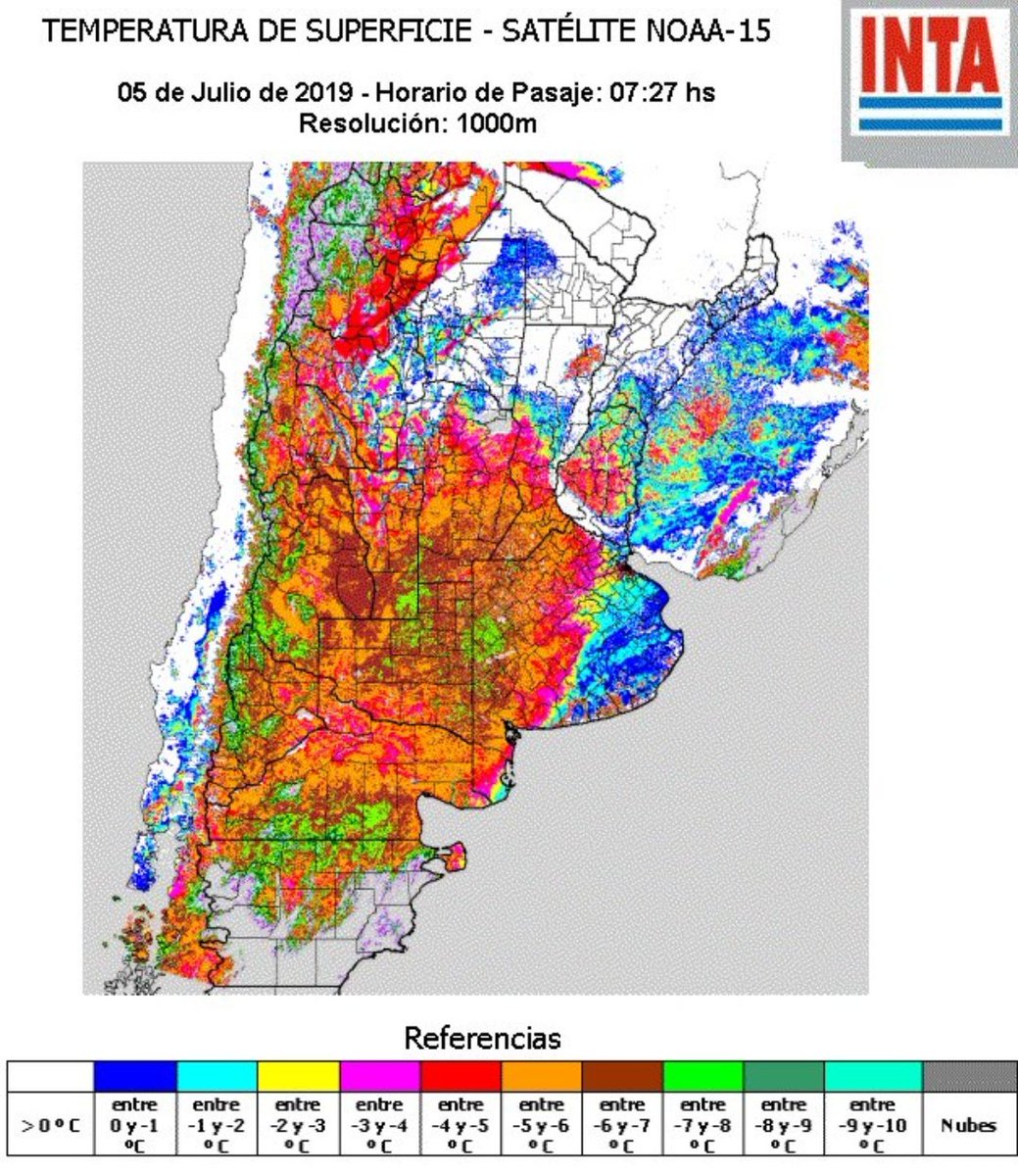 ❄️ Importante helada en la zona de Berrotarán-Cba.
🌡️ Temperatura mínima -04,9°C a las 07:35Hs
🌡️En la zona rural de La Dormida -06,1°C
⏰ Más de 12 horas con temperaturas bajo cero.
<a href="/leodebenedictis/">Leo De Benedictis</a> <a href="/GrupoRadarCBA/">Grupo Radar Córdoba (GRC)</a> <a href="/Agroverdad/">Agroverdad</a> @Agrovoz