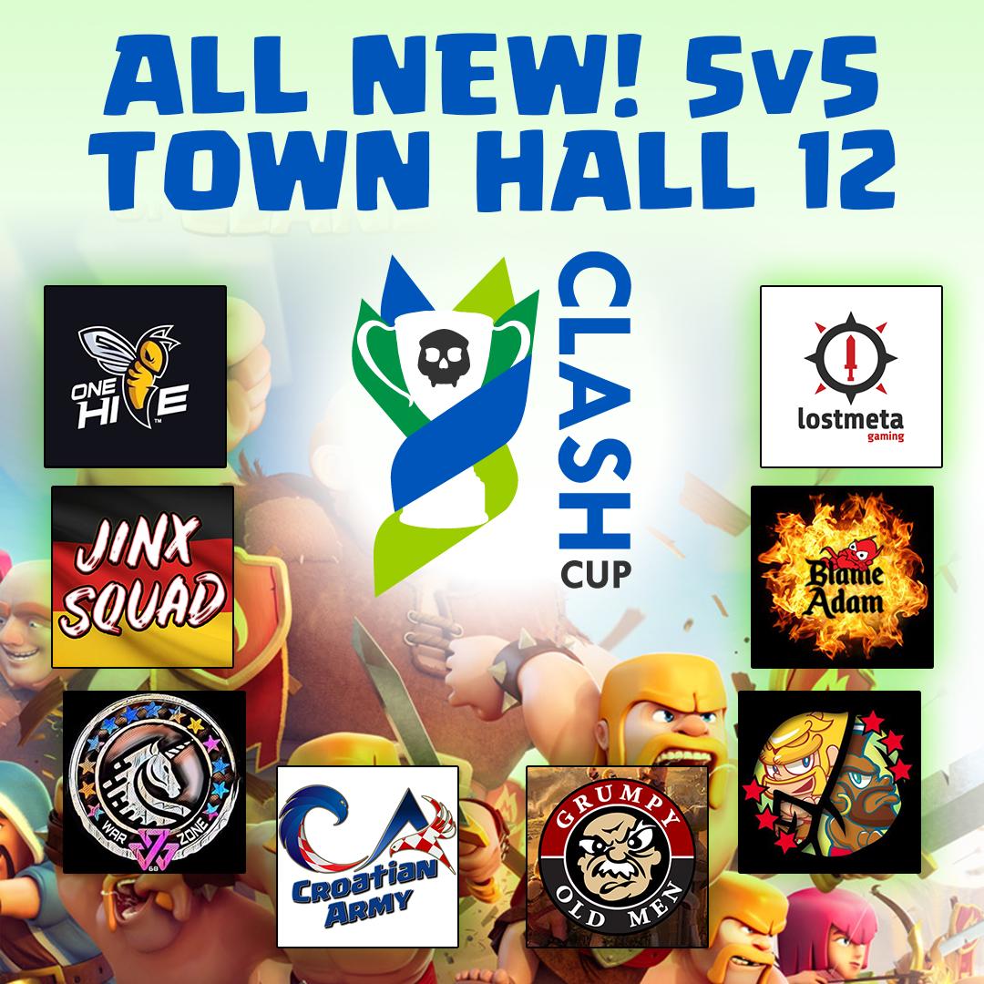 clash_cup's tweet image. It's a new event and it's packed with the best players, short format, max bases, 1 hit, high pressure and live on stream!  Our pioneer event kicks off Monday 8th July, stay tuned for exact times and format! #clashon #clashofclans #shortformat #townhall12 #livestream #clashcup #cc
