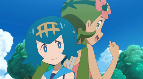 サトセレ on X: lol Serena is already holding a Hoenn Pokedex from the first  episode of XY&Z coincidence? #anipoke  / X