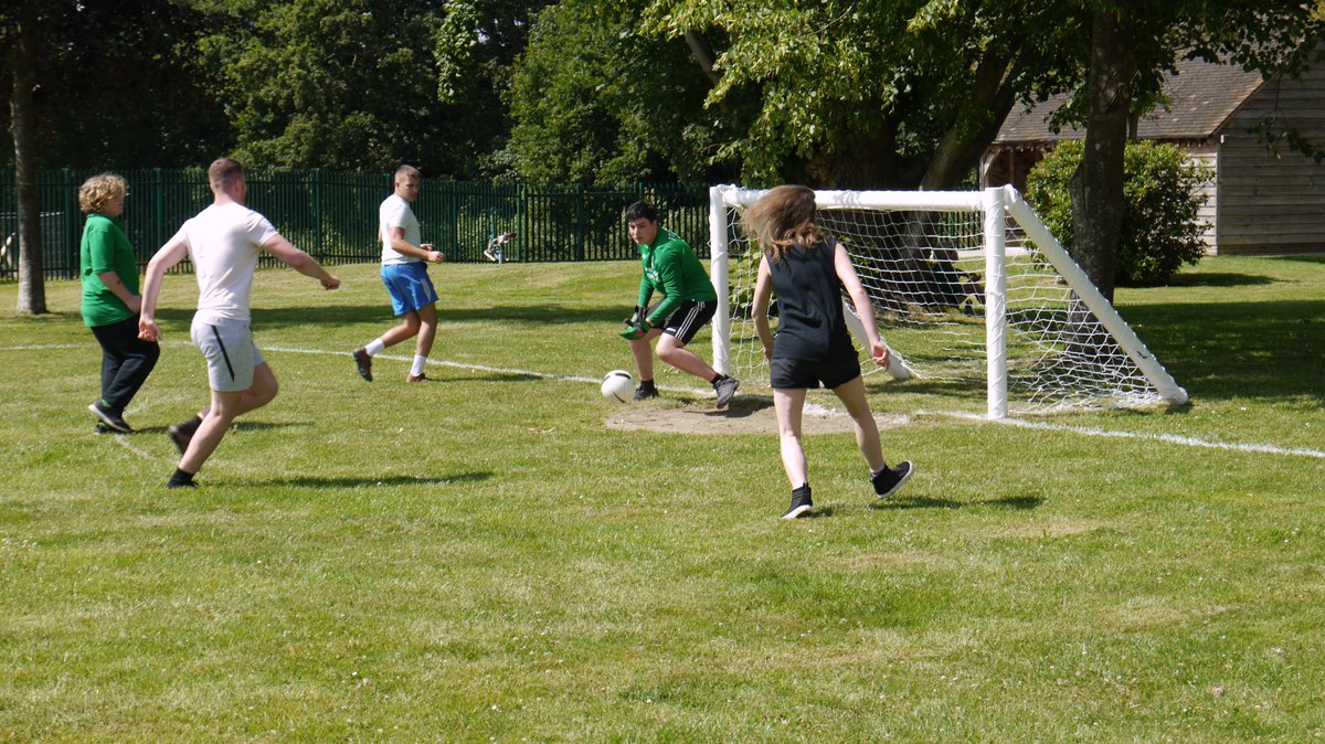 LVSHassocks's tweet photo. Finn was wonderful in goal in our football match today against @Avtrade  -  a born goalie! #goalkeeper #safehands #eyeontheball #defendthegoal https://t.co/j5G14echzS