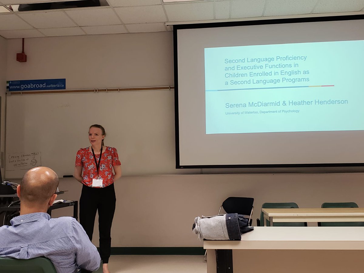 #FBF to just one week ago when I was in Edmonton at the International Symposium on Bilingualism giving my first oral conference presentation! Thank you to all those who came and offered valuable feedback. It was a great way to end off a wonderful week!
