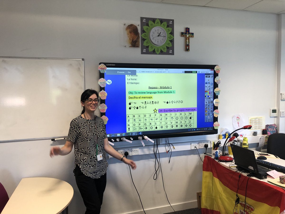 SJBNumeracy's tweet photo. Our wonderful #MFL department are using codes and puzzles as we celebrate #LiverpoolMathsPartyDay @SJBLiverpool !!!! #numeracy #livmaths #liverpoolcounts #livmaths #liverpool #mathsparty @SJBMfl https://t.co/oIr3tCvMxr