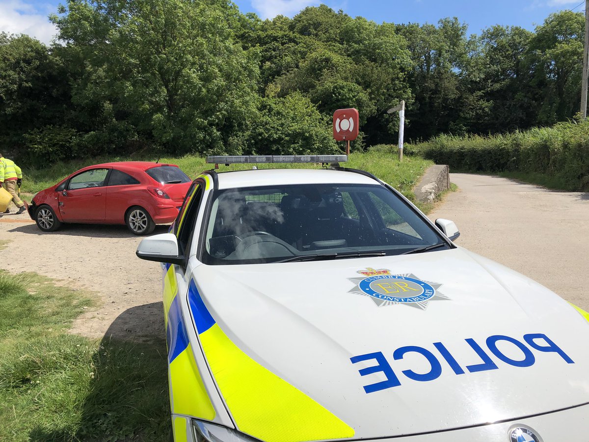 CumbriaRoadsPol's tweet photo. So. To the driver of the red car who ran out of skill and crashed near Arnside today. We know who you are. Want to come forward before we come wake you up at 3am ? #MSGHurricane #MSGDreadnought #Sgt1489 https://t.co/kfHZLMf0Wm