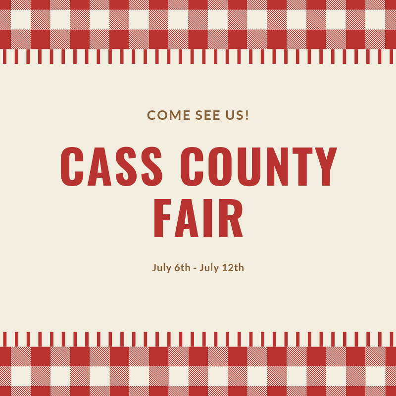 FourCountyInfo's tweet photo. We will be at the Cass County Fair this week! Stop by our booth to learn about our services and career opportunities! #BetterCare #BetterTogether https://t.co/Vw35rbpalD
