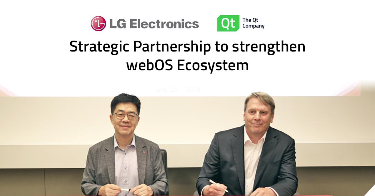 qtproject's tweet image. Smart partnership for smart technology. #LG and Qt have some big things coming with a partnership surrounding #WebOs development. Watch this space! 
hubs.ly/H0jF3s20 

#BuiltWithQt #TechNews #SmartTech #Technology #IOT