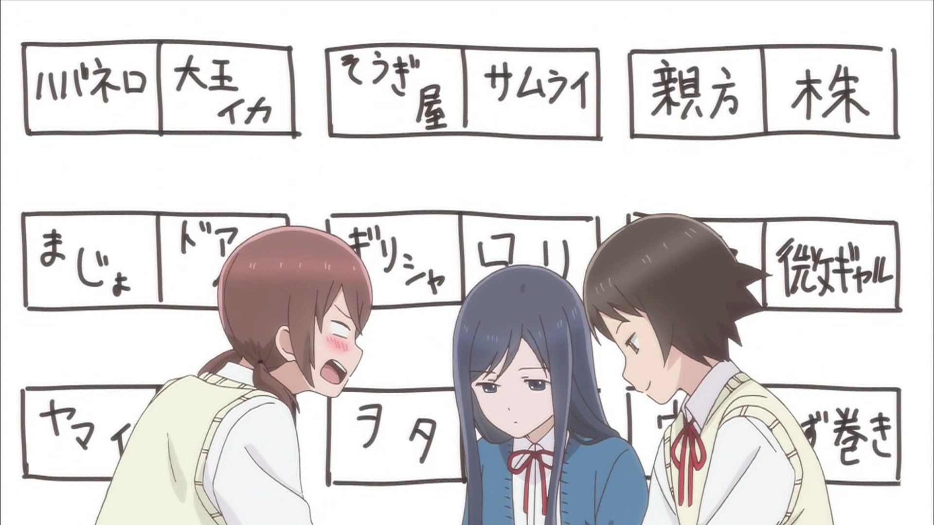 アニメマンガ名探偵すやまたくじ 女子高生の無駄づかい 1話 女子高生とのラブコメや日常系なんてファンタジーなんだよー 今期一番笑えるアニメが決定しました 萌えも癒しも少ないけれど笑いは大盛り どいつもこいつも女子高生につけるあだ名じゃない あー