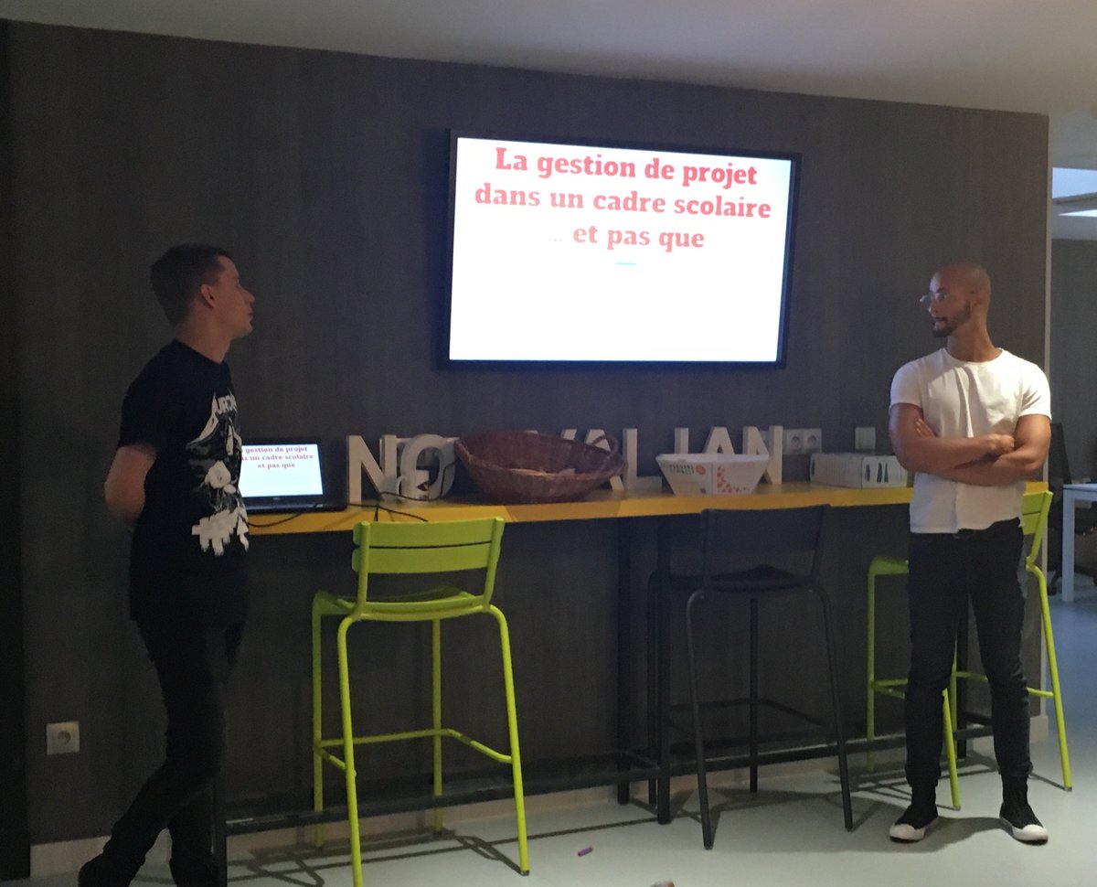 [#REX] Aujourd'hui Ludovic et Thomas ont partagé leur expérience autour de la #gestiondeprojet.

#LifeAtNovalian