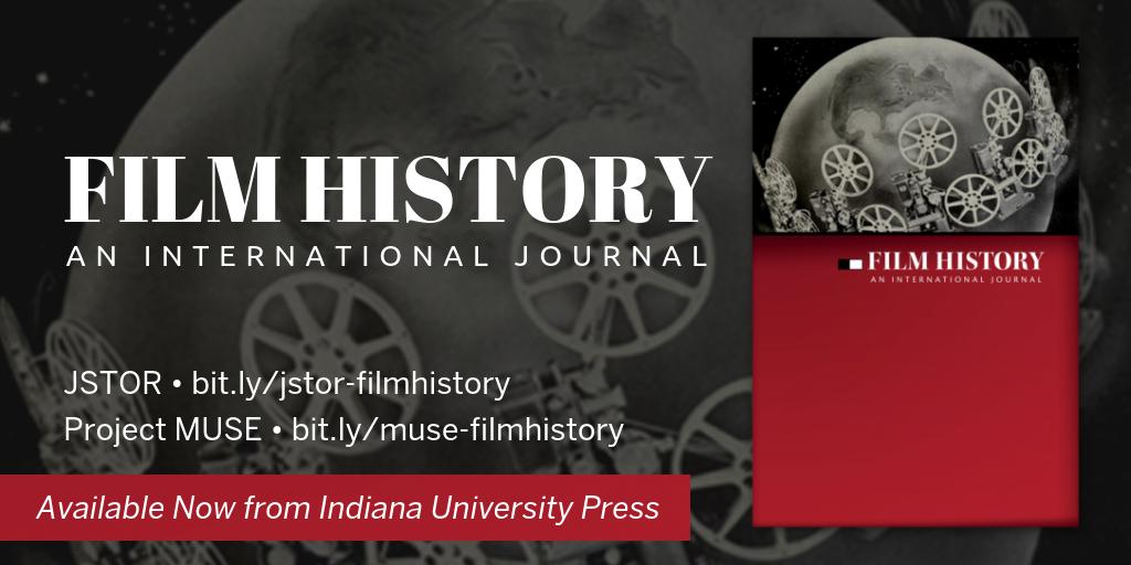 IUPJournals's tweet photo. #ToC_Alert Film History: An International Journal v31 n1
@JSTOR 🔗 https://t.co/Y6vPfUMteQ
@ProjectMUSE 🔗 https://t.co/DCE9nORUPe
In this issue:
• Industry Discourse & Economics of Film Cycles in Classical Hollywood
#FilmStudies #Cinematography #Technology https://t.co/r3hPQpahYj