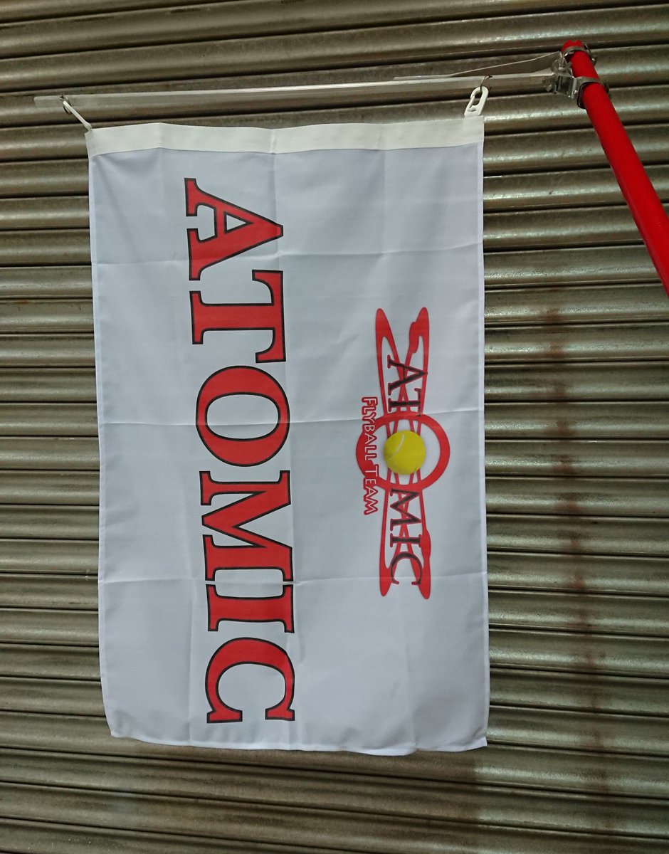 LNGraphicDesign's tweet image. 2ft x 3ft Printed Flag for Atomic Flyball Team by L &amp;amp; N Graphic Designs

📞 01788 833020
📧 l_ngraphicdesigns@hotmail.co.uk

#flag #flagprinting #printedflags #atomic #flyball #atomicflyballteam #lngraphicdesigns #smallbusiness #coventry #rugby #fosseway #smcov #covhour