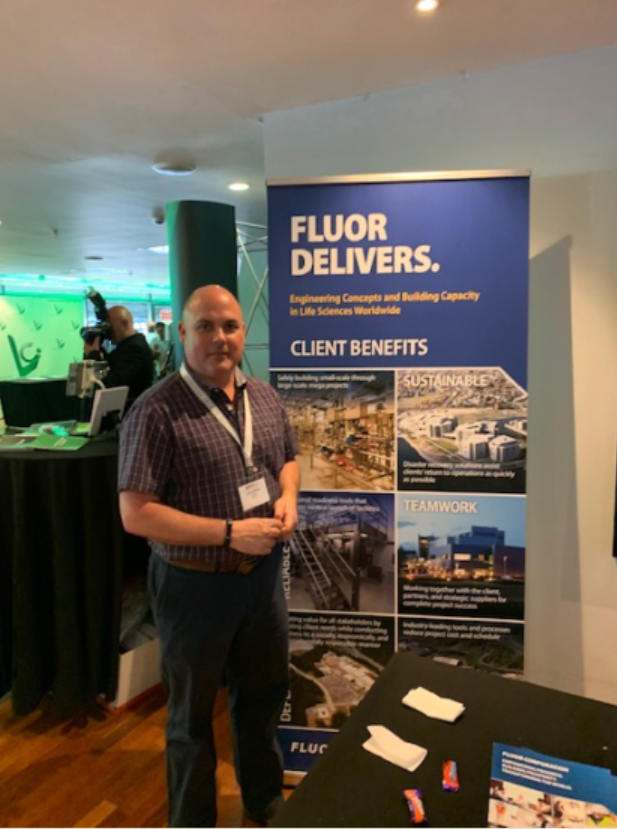 FluorCorp's tweet photo. Fluor's Chris Solorz, working in #Ireland on a #LifeScience &amp; #AdvancedManufacturing project, joined other industry representatives at the International Group for Lean #Construction @IGLC2019 conference in #Dublin this week #iglc2019 https://t.co/Qg15HDBPDW