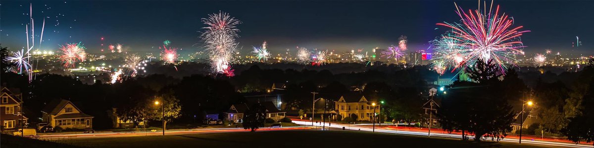 BrentAxeMedia's tweet photo. Fireworks over Syracuse. Photo by Chris Sinclair at Woodland Reservoir. 💥 🇺🇸 https://t.co/1UcKtpHdPn