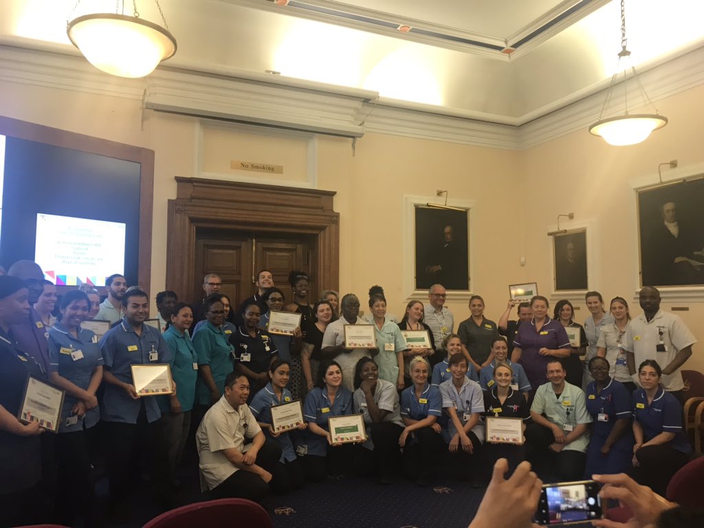 blessing_murs's tweet photo. Celebrating quality improvement,kings way for wards and going green Accreditation graduation .#wetakeprideinourcare  #continuousimprovement #kingscollegehospital #patientcare  @HaworthJo @SarahH_Lewer @JaniceAlgar @kingsnurserich @Mon_LDN @helenf_1 @HelenWormald @Perfect_Ward https://t.co/Zs7I0OhUOT