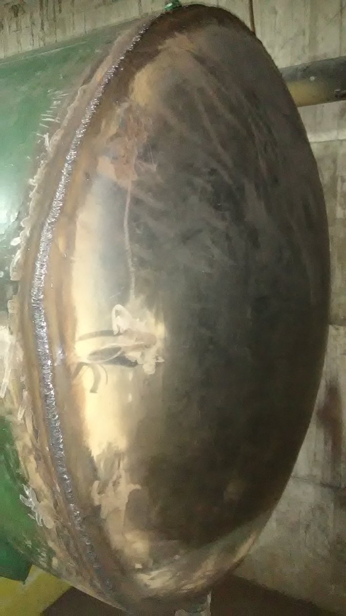 instaeler's tweet image. CAMBIO DE TAPAS OXIDADAS DE PULMON DE 1200 GALONES