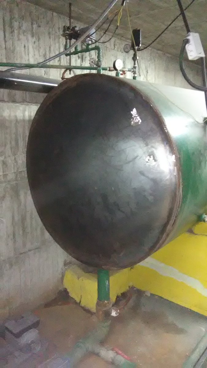 instaeler's tweet image. CAMBIO DE TAPAS OXIDADAS DE PULMON DE 1200 GALONES