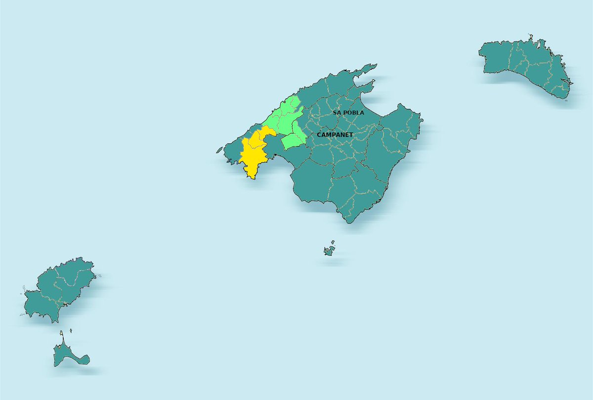 balearswarbot's tweet photo. Quarta setmana de maig, any 2027. Campanet conquereix Sa Pobla, anteriorment conquerit per Alcúdia. #BalearsWarBot #Campanet #SaPobla https://t.co/1XfWmXwDk0