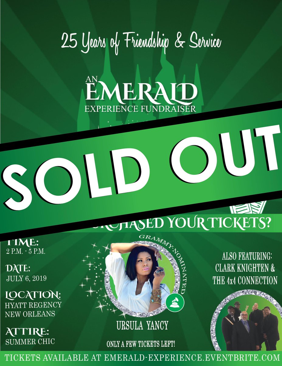 PCLinksInc's tweet photo. On the eve of our first ever Day Party, we can't say thank you enough! We are sold out and ready to have a great time for a great cause. See you tomorrow for unforgettable music w/ @UrsVerse and Clark Knighten's 4 x 4 Connection and our hostess @KweilynWDSU! @salinksinc #pclinks https://t.co/zt2J7vPGFC