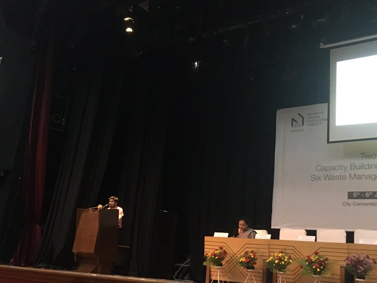 forum4cities's tweet photo. Day 1 of the two day meeting organised by Manipur Urban Development Authority (MUDA). Secretary MUDA to pass model byelaws on #solidwaste prepared by @CSEINDIA for all ULBs; appreciates @forum4cities initiative to have pushed for better reforms. https://t.co/JgWkMjMXco
