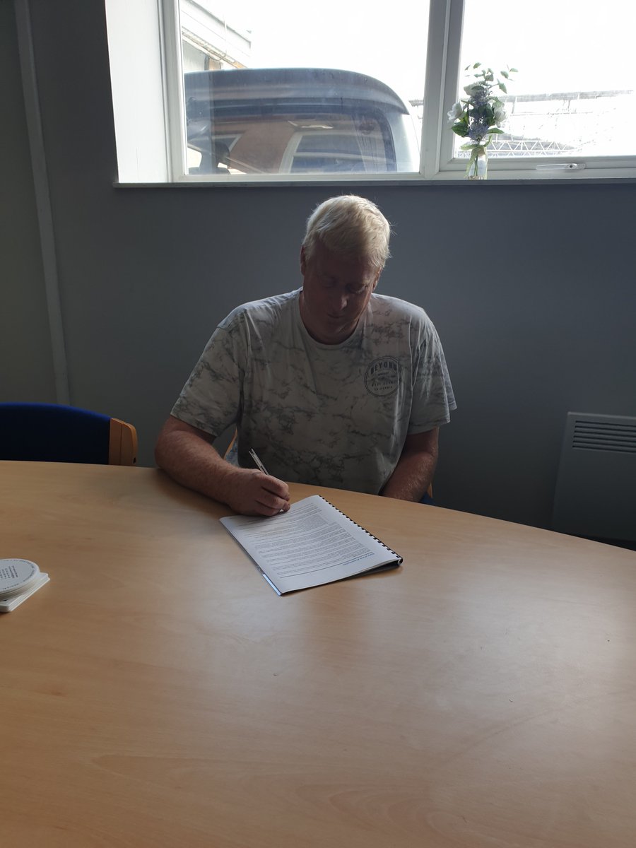 *****UPDATE***New signing , we are delighted to announce the <a href="/KenWestHam/">Ken Tanner</a> will be joining our transport team and has made the leap from truck to office , we wish him all the best #welcome #newventure