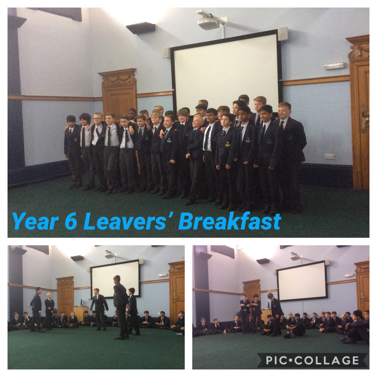 To celebrate our Leavers’ Breakfast... a few pictures