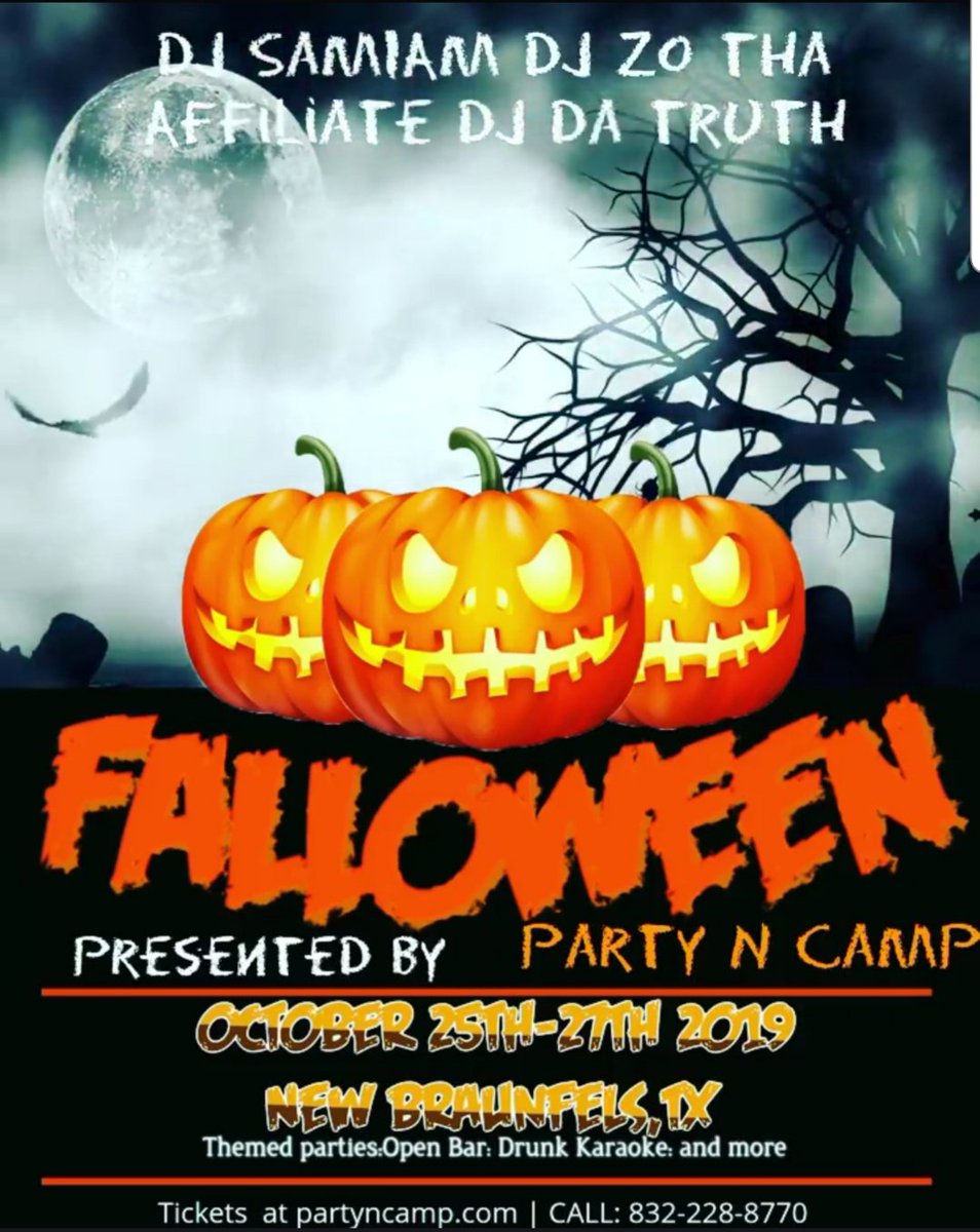 DRYICE62's tweet image. Come out @partyncamp Oct 25-27 Themed parties prizes nothing but Adult fun