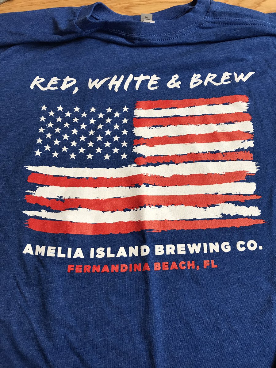 AmeliaBrewing's tweet photo. Down to less than 10 shirts left from the first order! Only XL and Large left.  Message us or stop in for preorders in the second batch! #AmeliaIslandBrewing #AmeliaTavern #AmeliaIsland #FernandinaBeach #SeekTheSeal #DrinkLocal #CraftBeer #FloridaBeer #AIBCTapStarsRock https://t.co/rohNMZQG2b