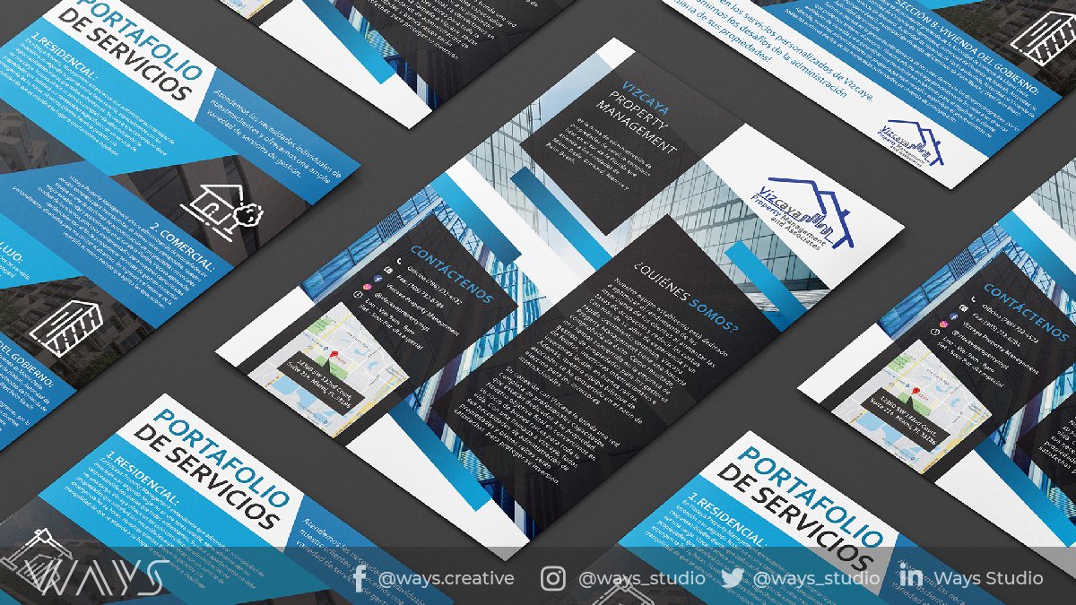 ways_studio's tweet image. #Diseño de #Volante tamaño Carta para Vizcaya Property Management and Associates 

Cotiza vía inbox o whatsapp 8125676640

#flyer #brochure #folletos #impresiónenmonterrey  #tarjetasdepresentación #papeleríaimpresa #diseñoenmonterrey #design #ways #ourclients