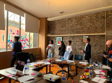 🚀 Inneract Project Studio kicks off tomorrow! High school students will pair with mentors and design within constraints to create a concept that solves a need in their community.📍<a href="/Collective/">Collective Health</a> Stay tuned for more. #IPStudio19 #Design4change  #DesigningDiversity #ip15 <a href="/figmadesign/">figmadesign</a>