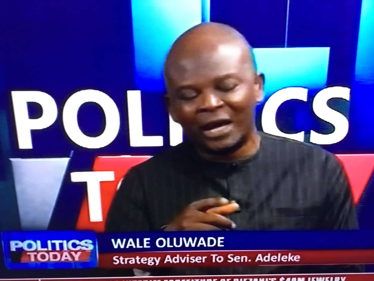 <a href="/WaleOluwade/">Wale Oluwade</a> has started again, he calls the supreme court judgement a travesty of justice when Sen.Adeleke himself says he respects the judgement, is this guy normal? <a href="/JMuagba/">SucrePapito</a> <a href="/tfx47/">TeeJones®</a> @fredliner009 <a href="/deezer234/">Deezer234 #SapereAude</a> <a href="/kakra68/">Lefty Against Rogues</a> @AvalonGroove <a href="/Gasbytweet/">Ayodeji Gasby🐼</a> <a href="/JohnFanimokun/">TallJohn🌍</a> <a href="/woye1/">Woye</a> <a href="/isaajibola/">Mehd ©️™ 🇳🇬</a>