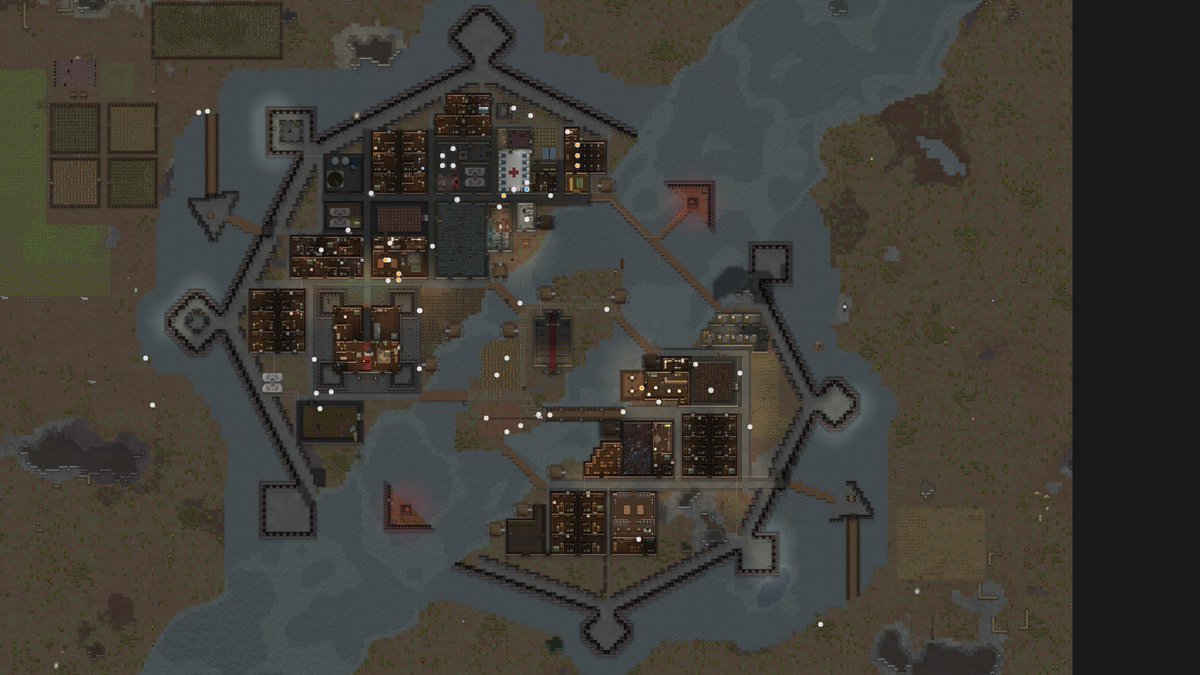 無能力者 まどか教会枢機卿 Rimworldで要塞造る沼にハマっているが 今回の星型城塞はなかなか自信作 Rimworld 無能力者 まどか教会枢機卿 Rimworldで要塞造る沼にハマっているが 今回の星型城塞はなかなか自信作 Rimworld