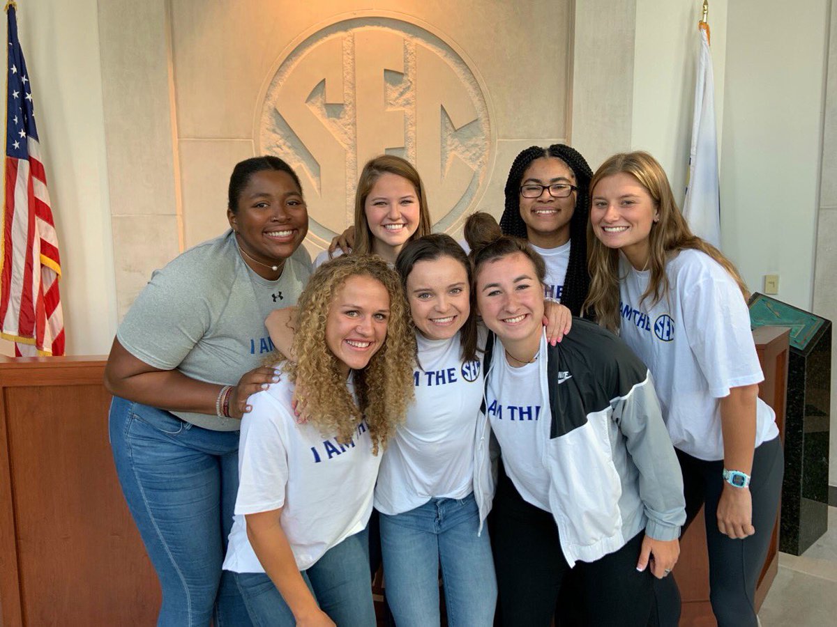 UA_SAAC's tweet photo. “I’m super grateful for the opportunity I had to represent @UA_Athletics at the @SEC Leadership Meetings this past weekend. The people just made the whole event so fun, and I’m excited to have new friends to cheer on this coming year.” 
#ItJustMeansMore #SECmeetings | #RollTide https://t.co/XCiG5wBLya
