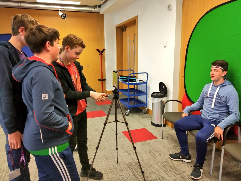 What a fun week making #VR &amp; #AR films with these talented young filmmakers + getting them to engage with women's suffrage history &amp; #PRONI! It was also my 1st time using a #360camera - loved it! Films will soon be available online. #WomenintheArchives #MakingtheFuture #Lovemyjob