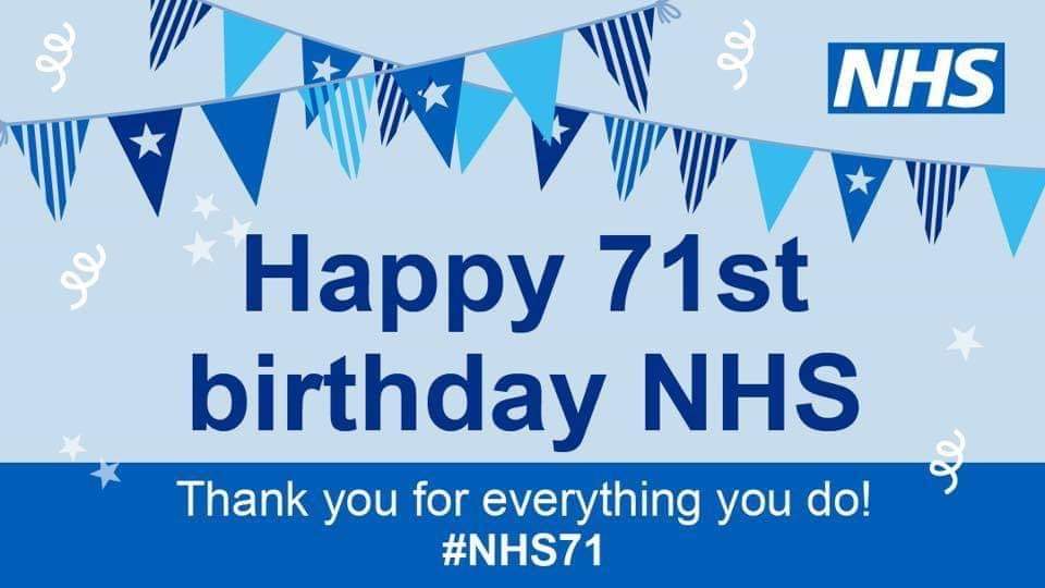 GardenKgh's tweet image. #NHS71 #proudtoworkfortheNHS