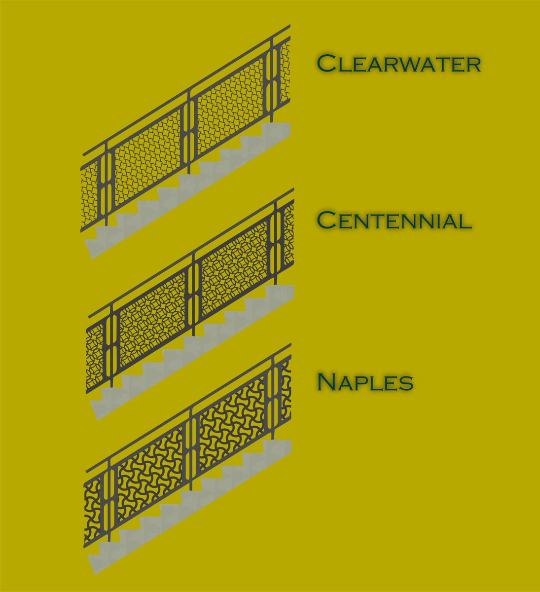 DesignMetalC's tweet image. More RAILING DESIGN!!!☑️
🔶CLEARWATER
🔶CENTENNIAL
🔶NAPLES
For more information or request of our services, please contact us through here, call us at: 941-979-9922 or email us at: support@designmetalcreations.com🛠

#architecture #Engineering #design