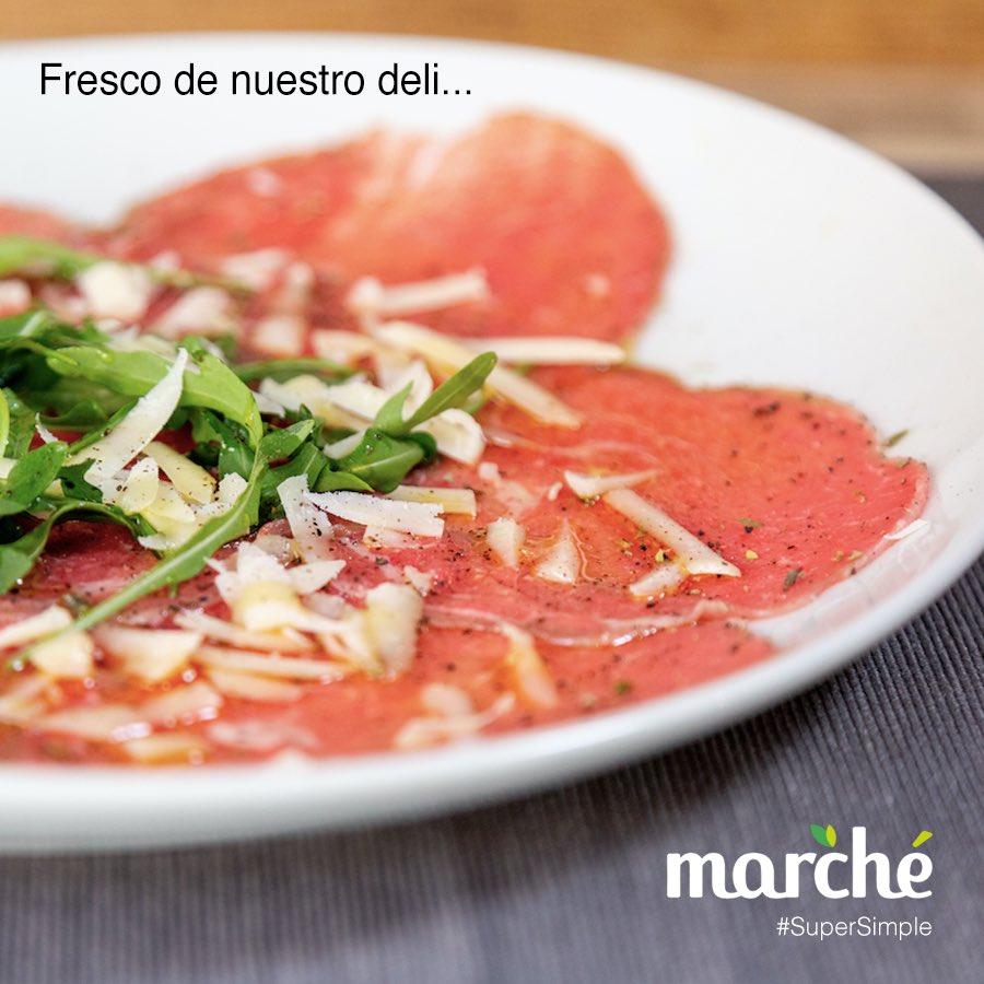 MarcheSuperRD's tweet photo. En nuestro #deli siempre te esperan los más exquisitos y frescos carpaccios. #SuperSimple #carpaccio https://t.co/W9HiLL8mRo