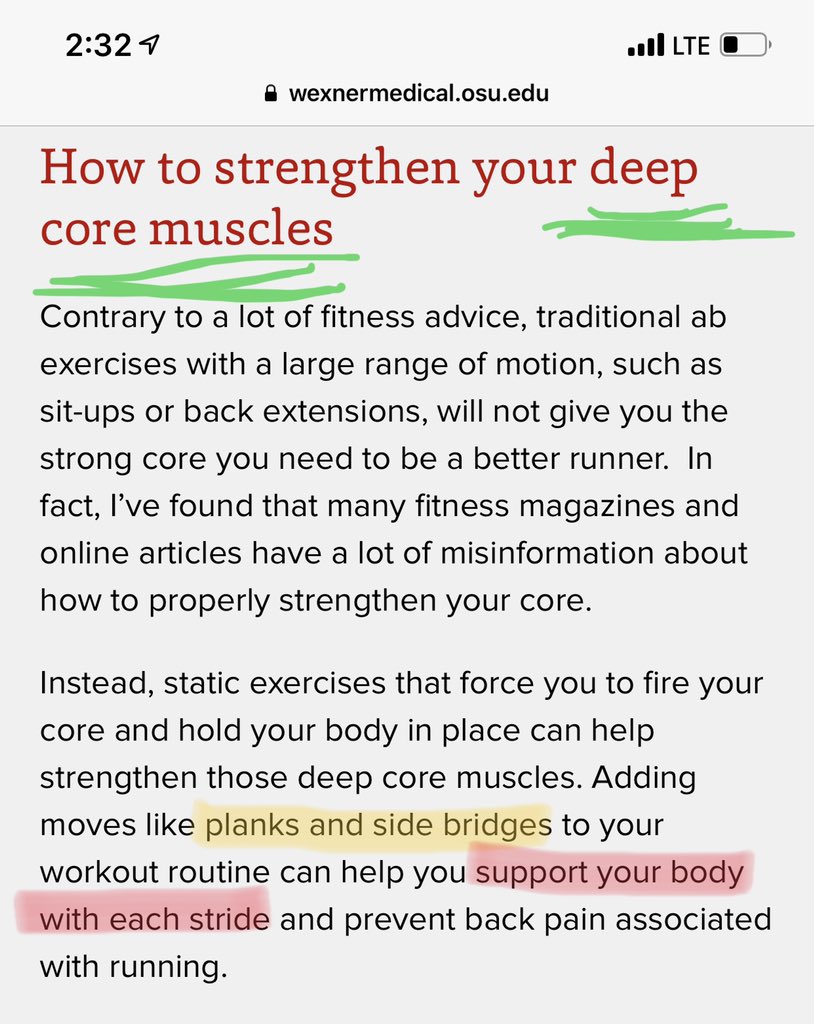 dr_tgro's tweet photo. @OSUWexMed This applies to anyone interested in fighting off #backpain #jointpain #axialbackpain - strengthen muscles around major joints - in this case #core #plankoff #plankchallenge https://t.co/5mzvvBVyLd